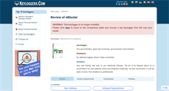 Desktop Screenshot of eblaster.keyloggers.com